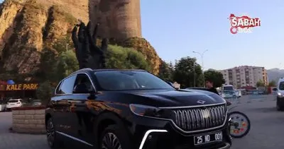 Türkiye’nin yerli ve milli otomobili Togg Oltu’da | Video