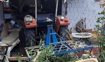 Traktörün freni patladı: 1 ölü!