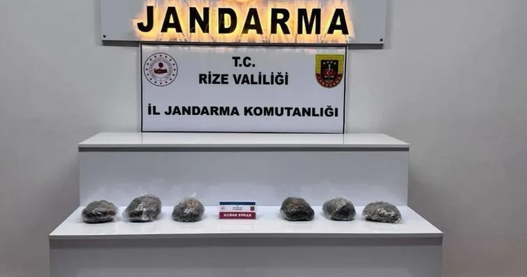 Jandarma’dan esrar operasyonu