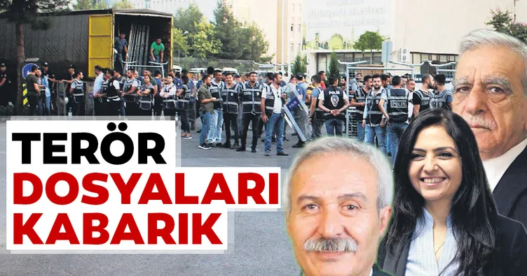 Terör dosyaları kabarık