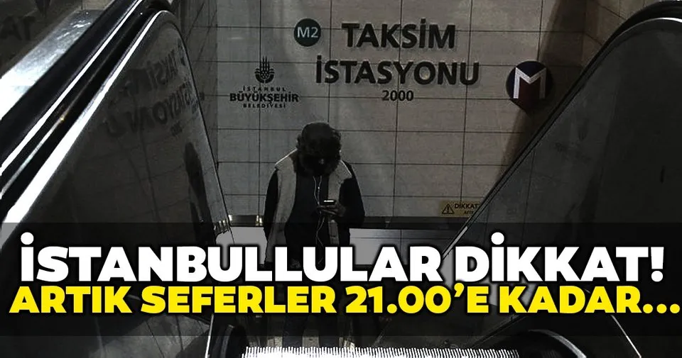 Son Dakika Coronaviruse Karsi Tedbir Amacli Olarak Istanbul Metro Seferlerinin Saatleri Degisti Son Dakika Haberler