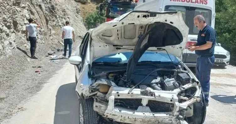 Tunceli’de kaza: 3 yaralı