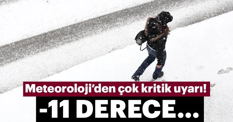 Meteoroloji’den Ankara için son dakika uyarısı
