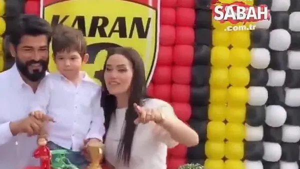 İşte Fahriye Evcen ve Burak Özçivit’in oğlu Karan’ın doğum gününden ilk kareler! | Video