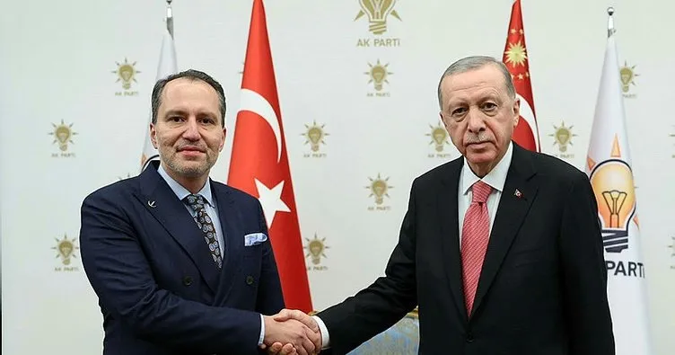 Başkan Erdoğan Fatih Erbakan’ı kabul etti