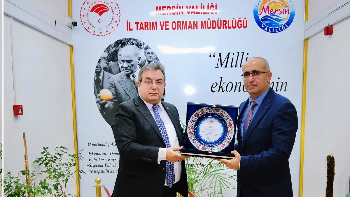 Tarsus İlçe Tarım Müdürlüğü’ne Mustafa Ateş atandı Tarsus İlçe Tarım Müdürlüğü’ne Mustafa Ateş atandı