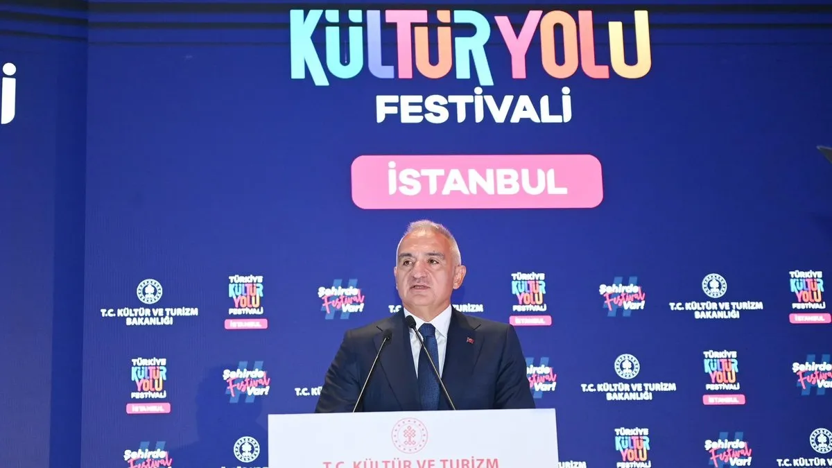Bakan Ersoy müjdeyi verdi: Kültür Yolu Festivali 2027’de 32 ilde düzenlenecek