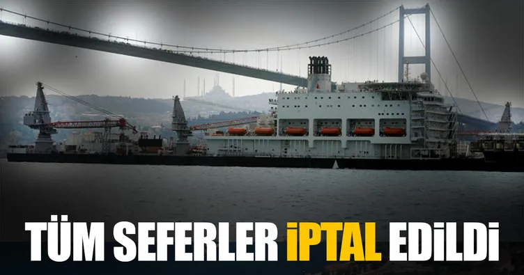 İstanbul Boğazı’nda tüm seferler normale döndü