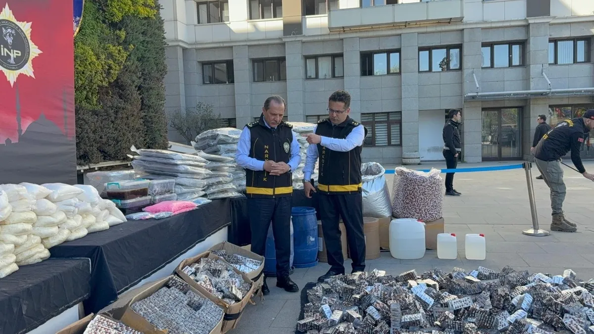 306 kilo uyuşturucu ele geçirildi