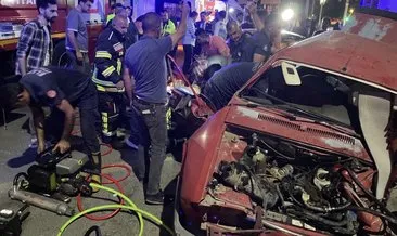 Elazığ’da feci kaza! İki otomobil çarpıştı: 6 yaralı