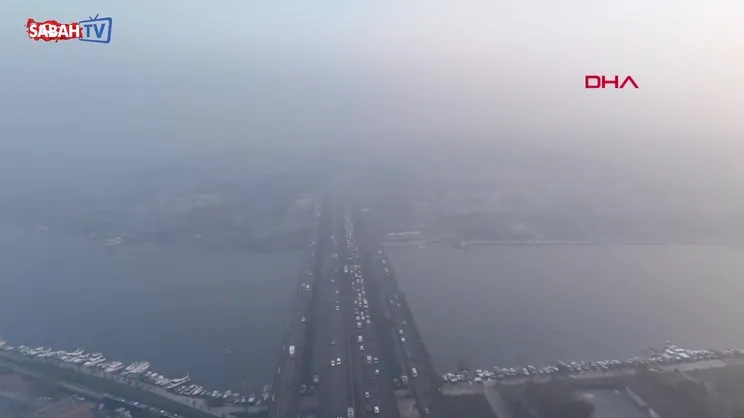 İstanbul güne yoğun sisle uyandı | Video