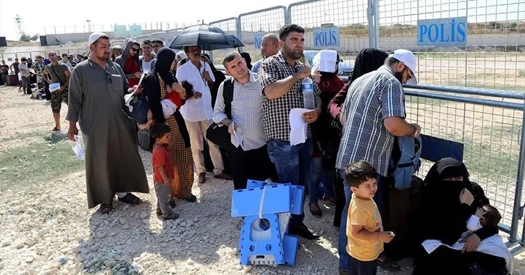 Suriyelilerin Türkiye’ye dönüşleri başladı