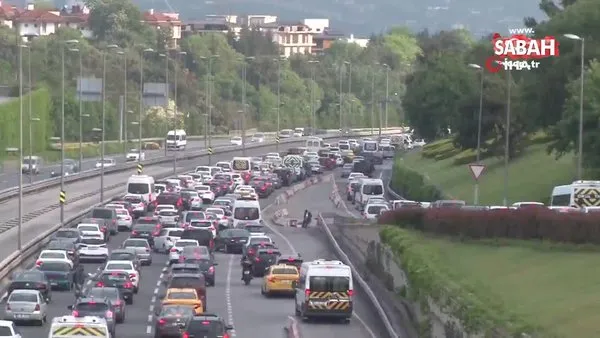 17 günlük tam kapanma sonrası İstanbul’da trafik yoğunluğu | Video