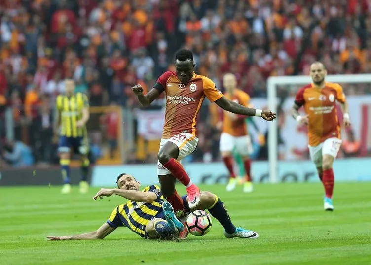 Galatasaray-Fenerbahçe maçından kareler