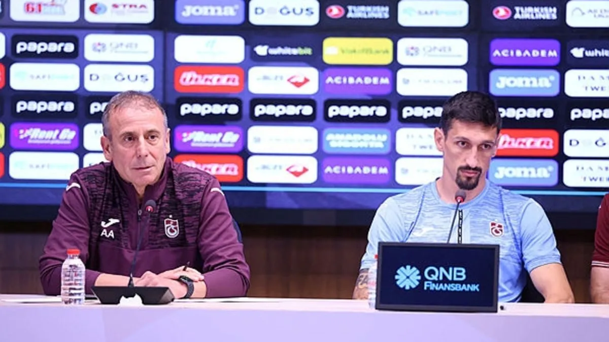 Trabzonspor Teknik Direktörü Abdullah Avcı: Yarın akşam en iyi şekilde maça hazır olmak istiyoruz