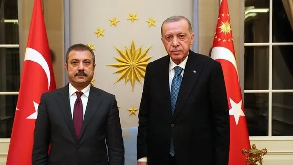Başkan Erdoğan, Merkez Bankası Başkanı Şahap Kavcıoğlu'nu kabul etti