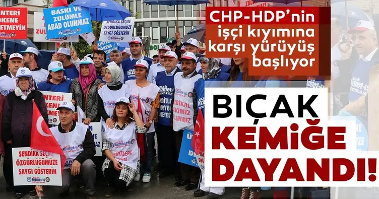 CHP-HDP kıyımına karşı yürüyüş zamanı