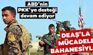 ABD’nin PKK’ya desteği devam ediyor! DEAŞ ile mücadele bahanesiyle...