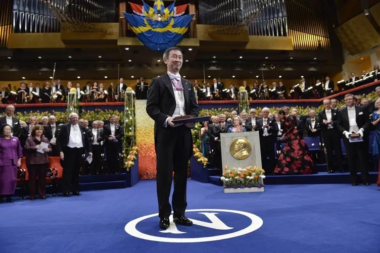 Aziz Sancar’ın ödül aldığı Nobel Ödül Töreni’nden kareler