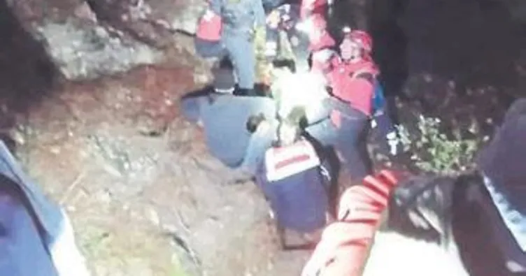 Av denetiminde ölümden döndü