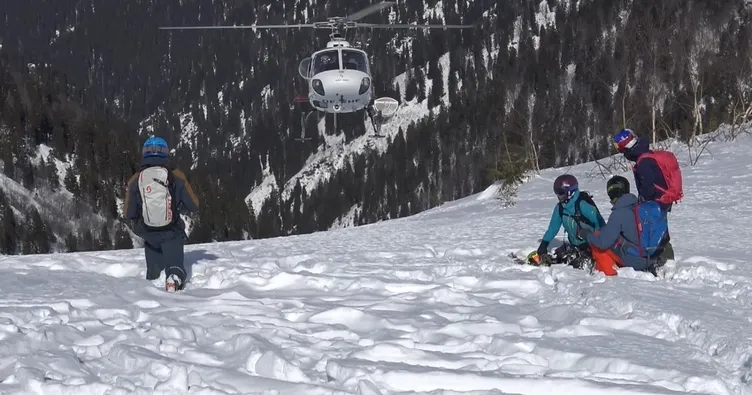 Kaçkarlar’da Heliski heyecanı başladı