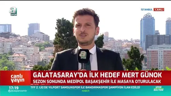 Galatasaray'da ilk hedef Mert Günok