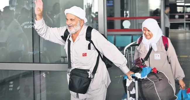 Hacıların dönüşü başladı