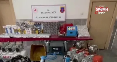 Elazığ’da kaçak sigara operasyonu: 3 şüpheli yakalandı | Video