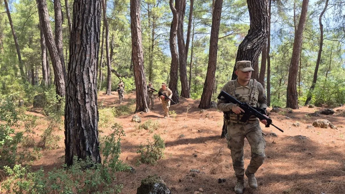 Ormanlar Mehmetçiğe emanet