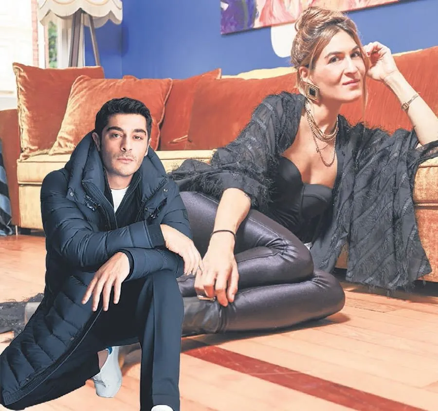 Ünlü ressamla aşk yaşıyor