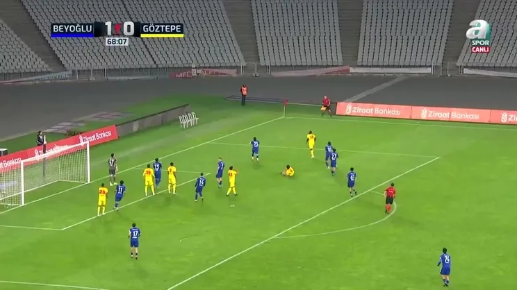 Beyoğlu Yeni Çarşı 1-0 Göztepe (MAÇ SONUCU-ÖZET)