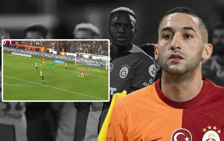 Son dakika haberi: Herkes Ziyech’in boş kaleye kaçırdığı golü konuştu! Olay yorum...