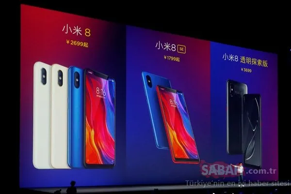 Xiaomi Mi 8 resmen tanıtıldı! İşte Xiaomi Mi 8’in özellikleri ve fiyatı