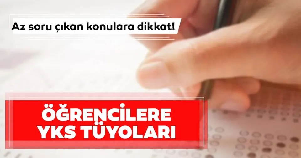 Yks De Az Soru Cikan Konulara Dikkat Egitim Haberleri