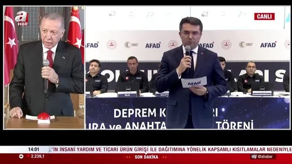 Başkan Erdoğan, Deprem Konutları Kura ve Anahtar Teslim Töreninde konuştu | Video