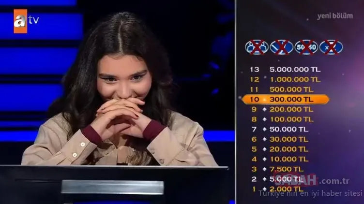 Kim Milyoner Olmak İster?’de 500 bin TL değerindeki soru heyecan yarattı! Milyoner’de yarışmacı öyle bir karar verdi ki…
