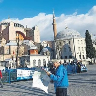 Her 3 turistten biri Avrupalı