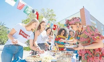 Farklı kültürlerın renklı buluşması
