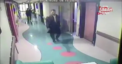 İstanbul’da Devlet Hastanesi’nden röntgen cihazı çalan yabancı uyruklu hırsız kamerada | Video