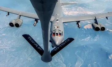 Türk uçaklarından ABD B-52’sine havada destek