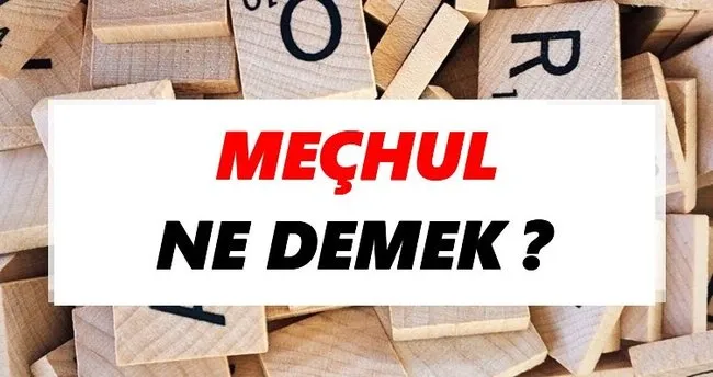 Meçhul Ne Demek? TDK’ya Göre Meçhul Sözlük Anlamı Nedir?