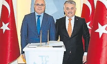 Manisa Valisi’nden mevkidaşına ziyaret