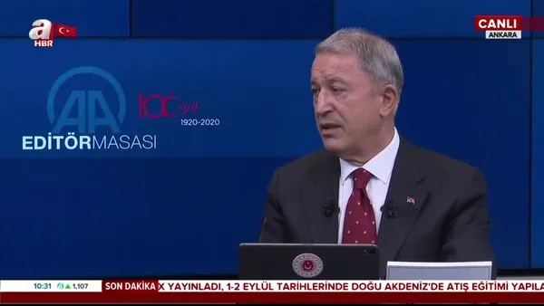 Milli Savunma Bakanı Hulusi Akar'dan canlı yayında önemli açıklamalar! (27 Ağustos 2020 Perşembe) | Video