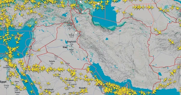 Havada İran alarmı