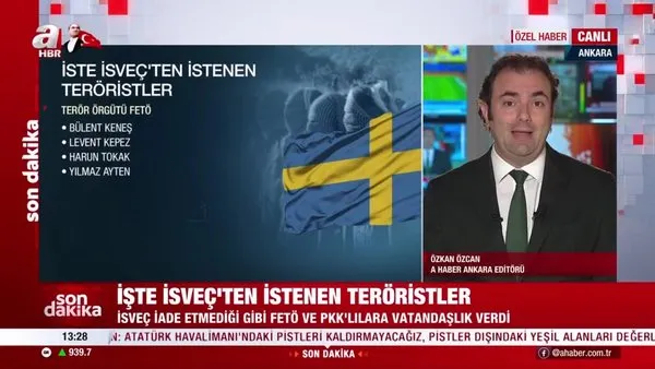 İşte İsveç’ten istenen teröristler! A Haber'in ulaştığı isim isim o liste | Video