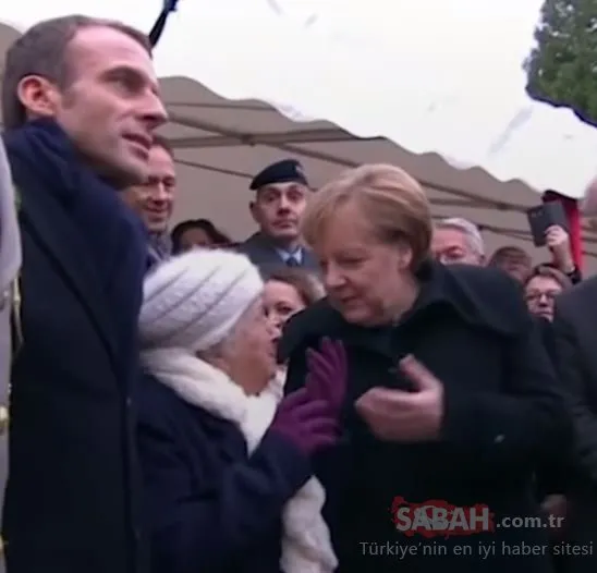 O soru Macron ve Merkel’ı utandırdı