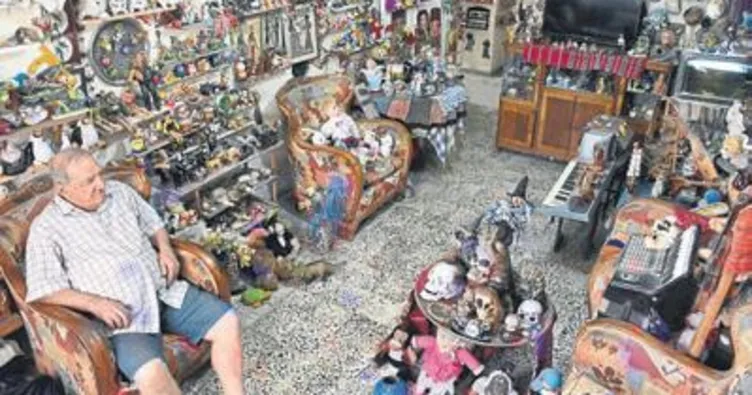Erozan’ın oyuncak müzesi gibi evi var