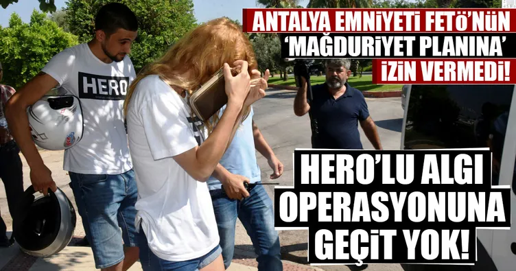 HERO’lu algı operasyonuna polisten geçit yok