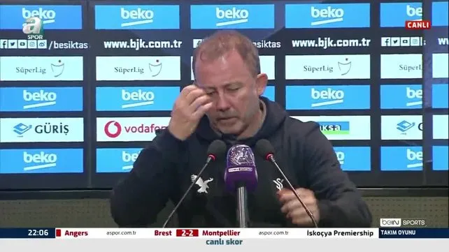 Sergen Yalçın Beşiktaş - BB Erzurumspor maçı sonrası konuştu! 