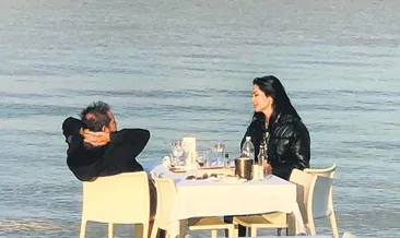 İskelede romantik anlar